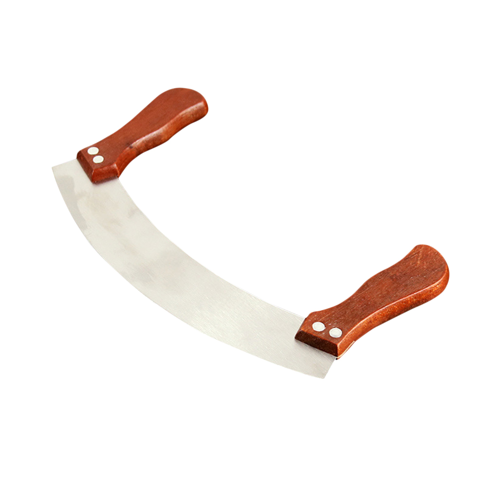 Kitchen Gadgets Deals - 1pc Double Handle Nougat Cutter Kitchen