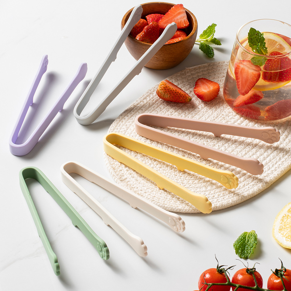 Kitchen Gadgets Deals - Cute Cat Paw Silicone Food Tongs