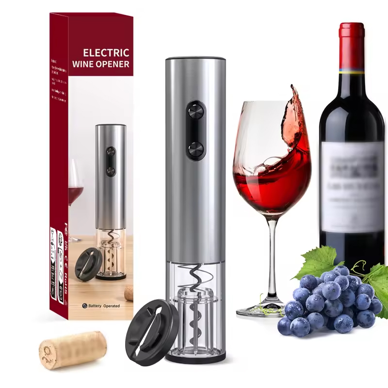 Kitchen Gadgets Electronic - 1/4 pcs Electric Wine Bottle Opener