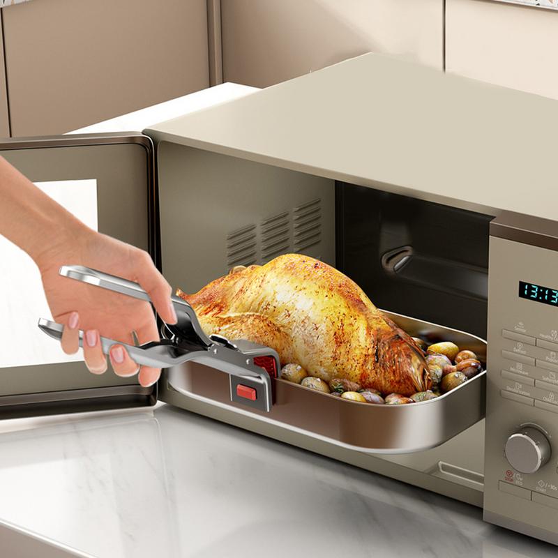 Kitchen Gadgets Air Fryer - Hot Dish Plate Clip Anti-Scald Bowl