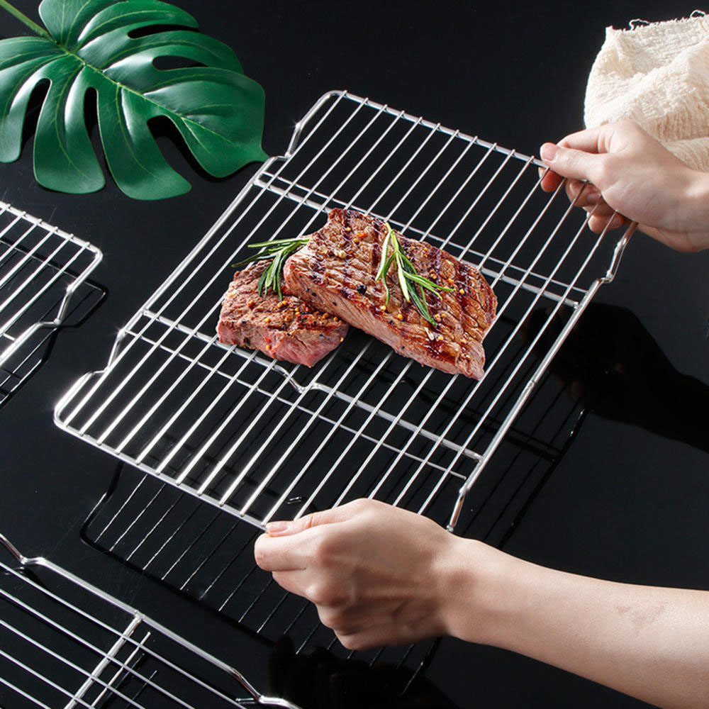 Kitchen Gadgets Deals - Stainless Steel Barbecue Mesh Mat Reusable