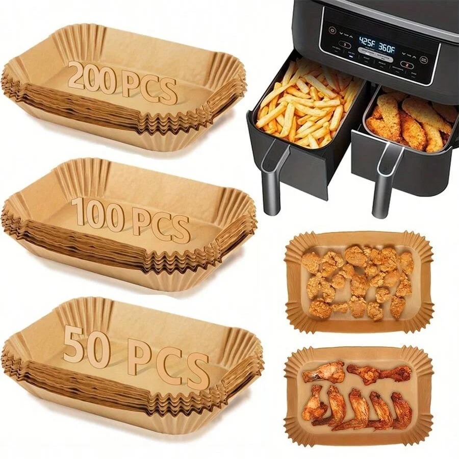 Kitchen Gadgets Air Fryer - Air Fryer Paper Liners Disposable Oil-proof&Heat