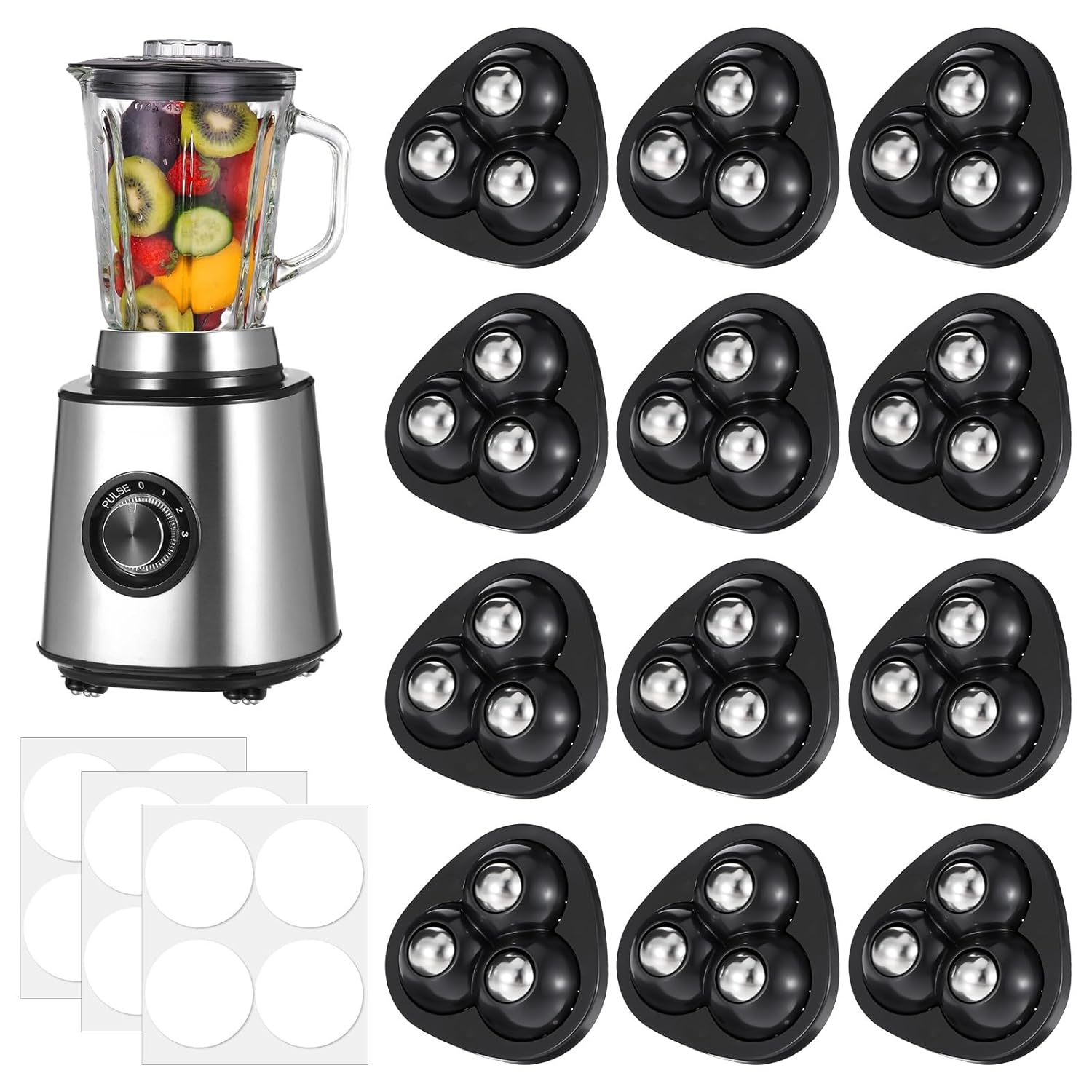 Kitchen Gadgets Air Fryer - 360° Rolling Appliance Slider for Kitchen