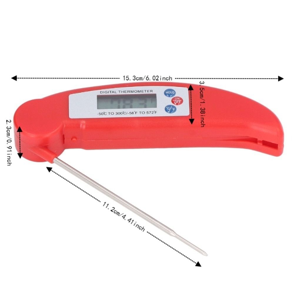 ABS Stainless Steel Digital Fo - Instant Read Thermometer recension och pris