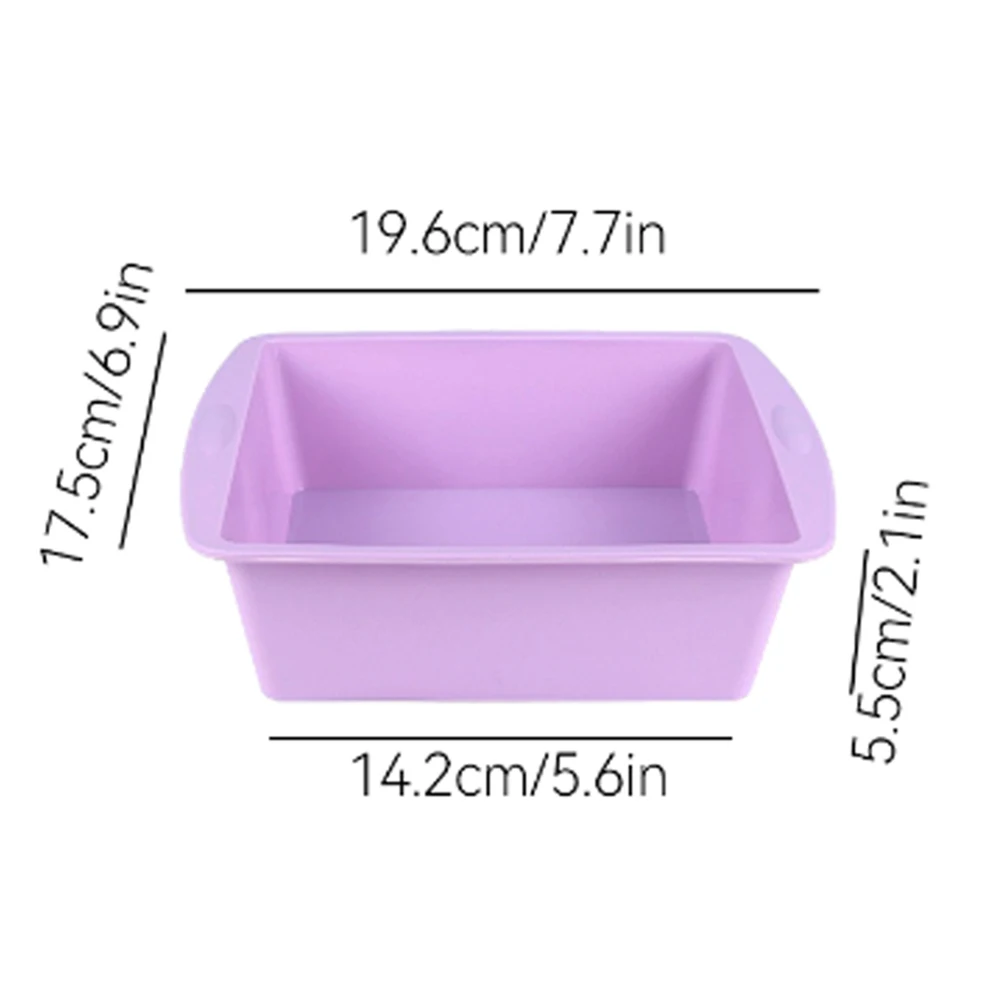 1/4Pcs Silicone Square Cake Mo - Kitchen Gadgets Deals recension och pris