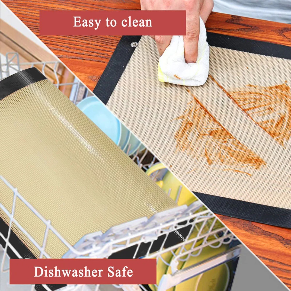 Silicone Baking Mat with Buckl - Silicone Baking Mat recension och pris