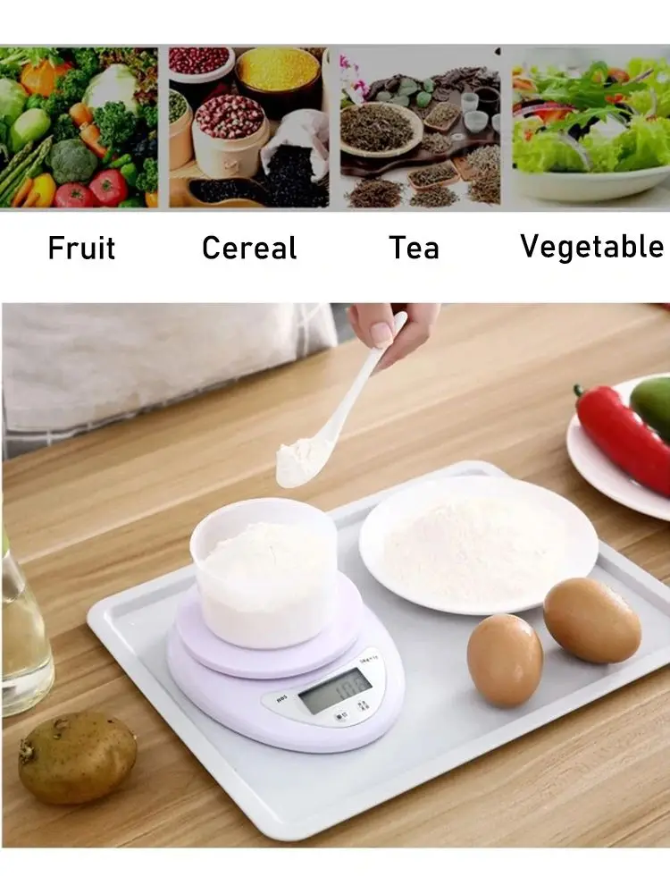 5kg/1g Electronic Scales Porta - Kitchen Gadgets Electronic recension och pris