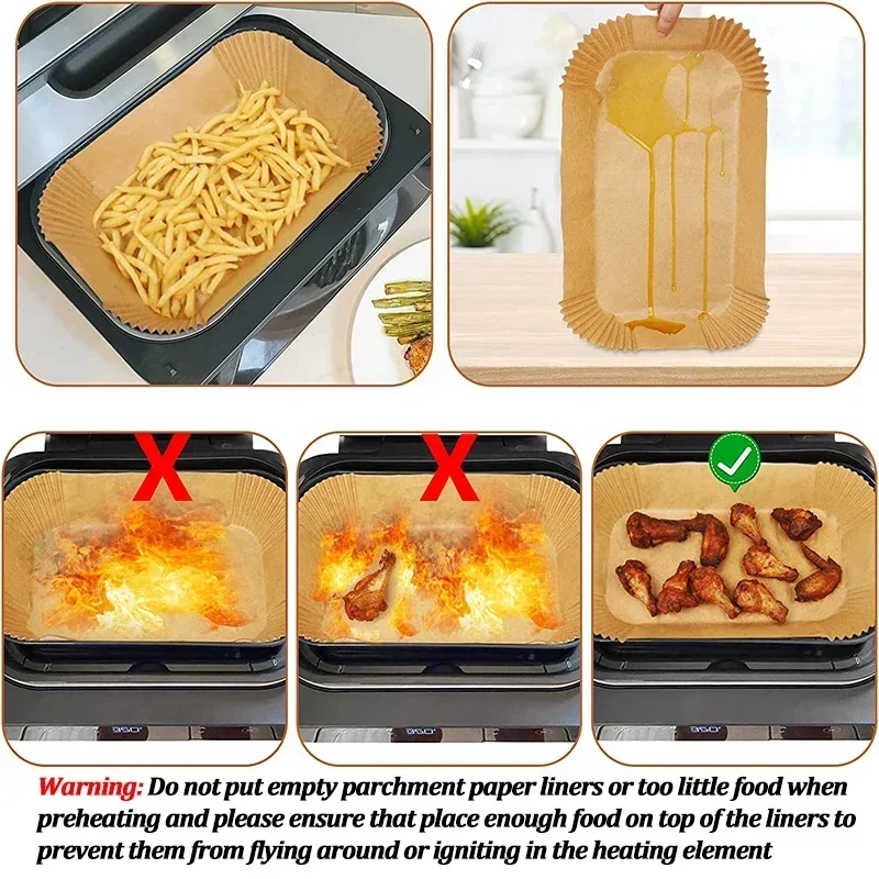Disposable Air Fryer Paper Non - Kitchen Gadgets Air Fryer recension och pris