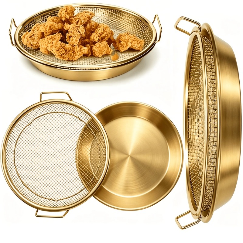 Gold Heavy Duty Deep Fryer Rac - Kitchen Gadgets Air Fryer recension och pris