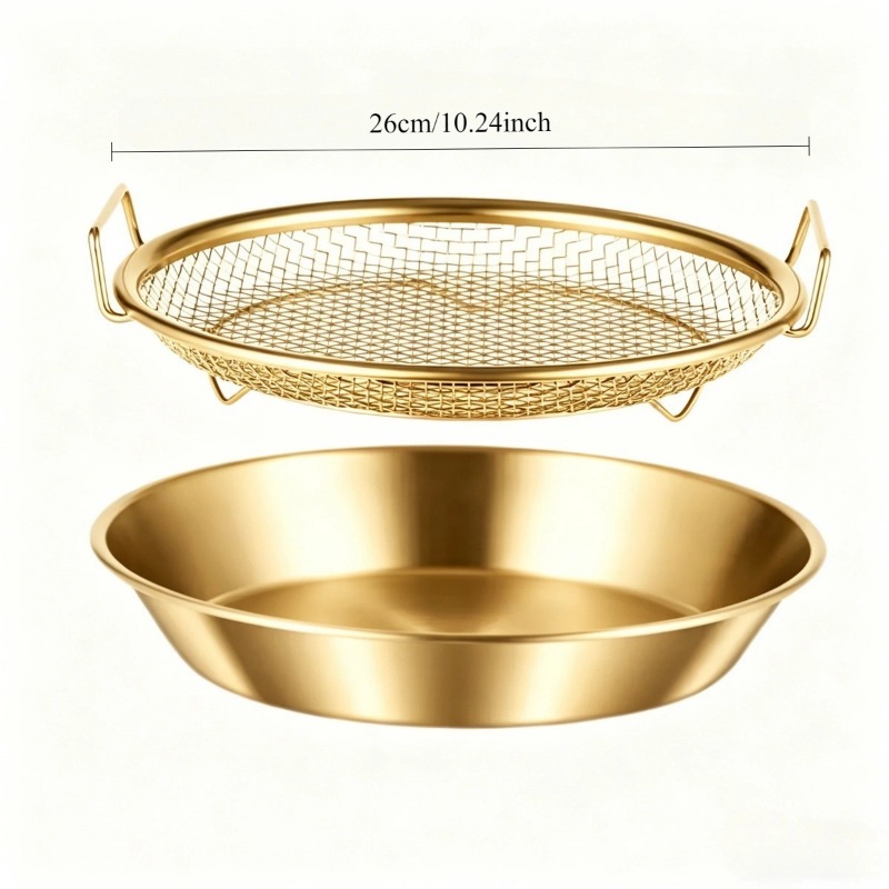 Gold Heavy Duty Deep Fryer Rac - Kitchen Gadgets Air Fryer recension och pris