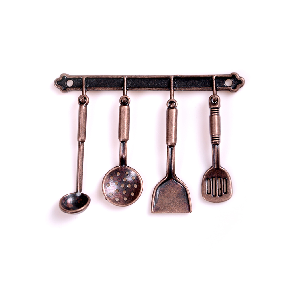 1:12 Scale Dollhouse Miniature - Kitchen Gadgets Gold recension och pris