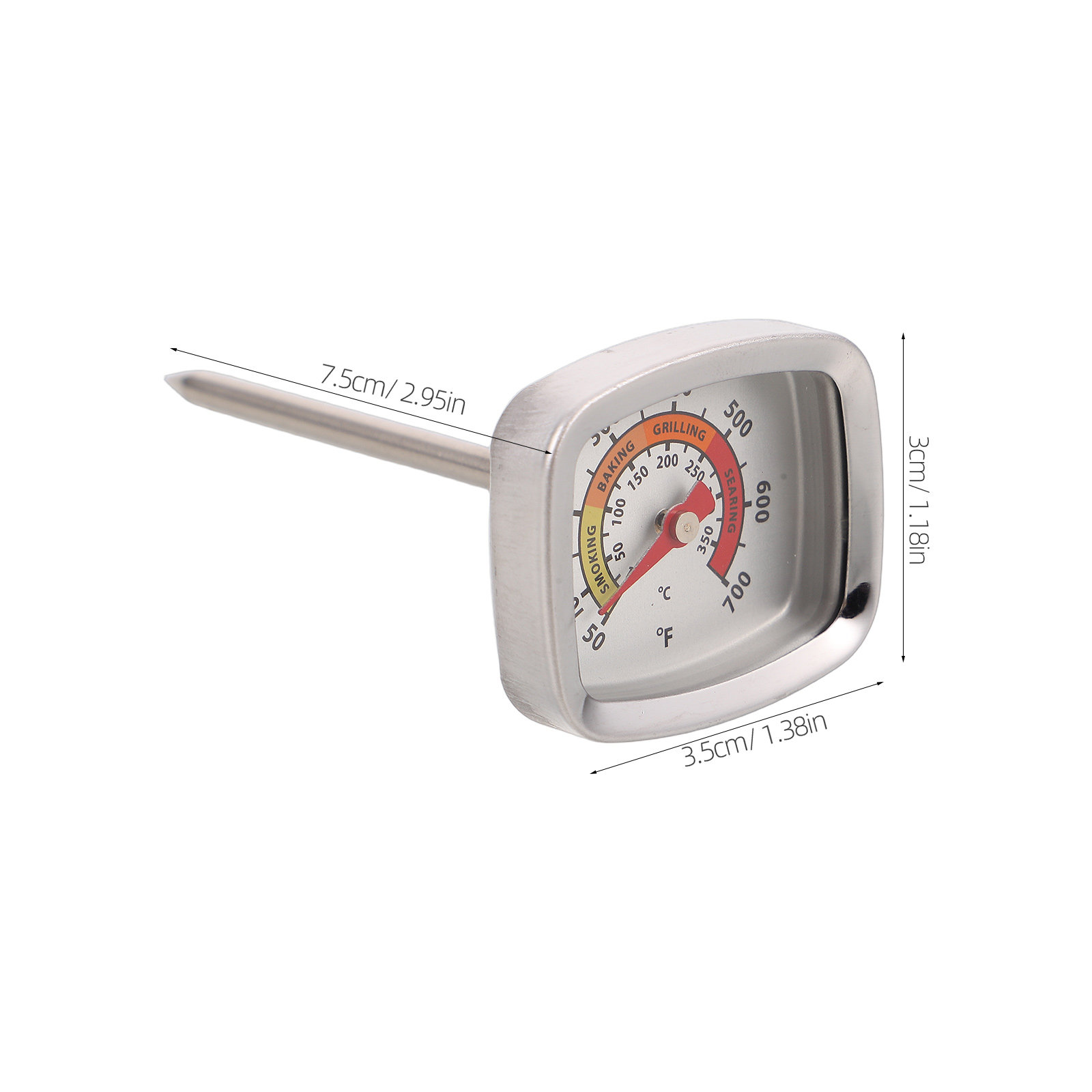 Bbq Grill Temperature Gauge St - Instant Read Thermometer recension och pris