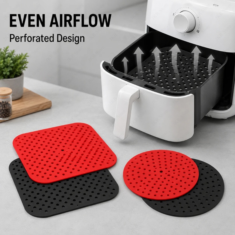 Non Stick Silicone Air Fryer L - Kitchen Gadgets Air Fryer recension och pris