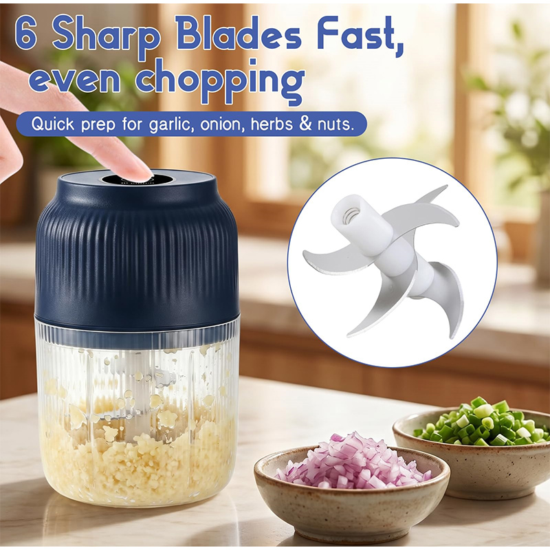 2026 New Cordless Mini Food Ch - Kitchen Gadgets Electronic recension och pris