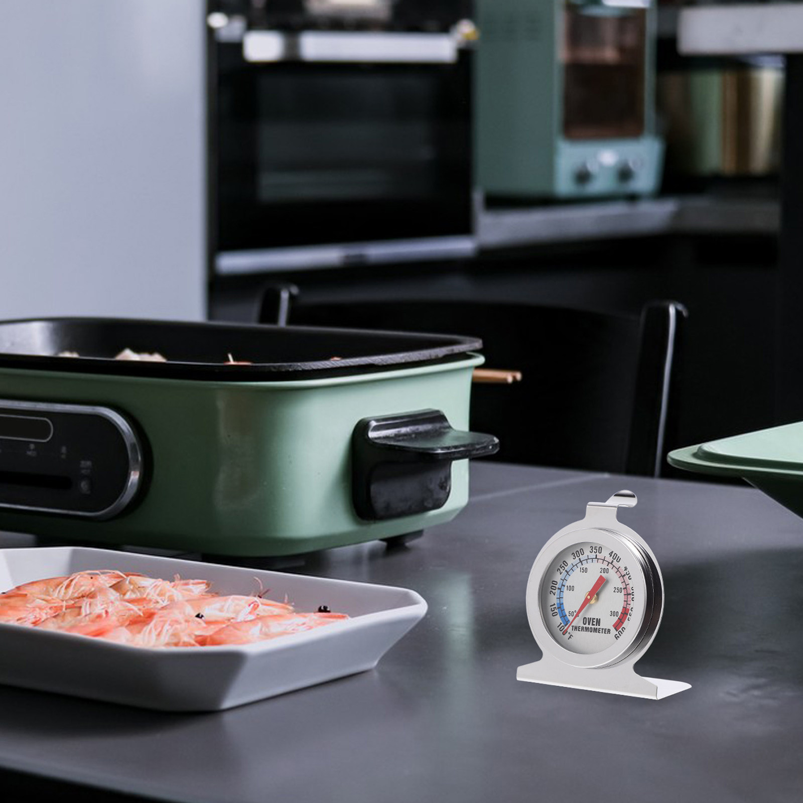 Stainless Steel Oven Thermomet - Instant Read Thermometer recension och pris