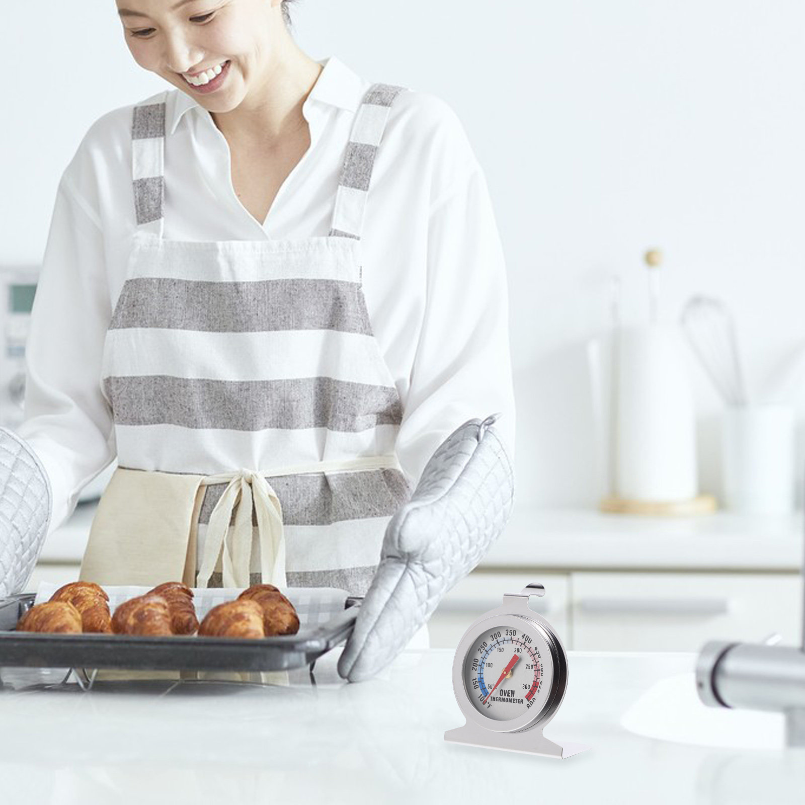 Stainless Steel Oven Thermomet - Instant Read Thermometer recension och pris
