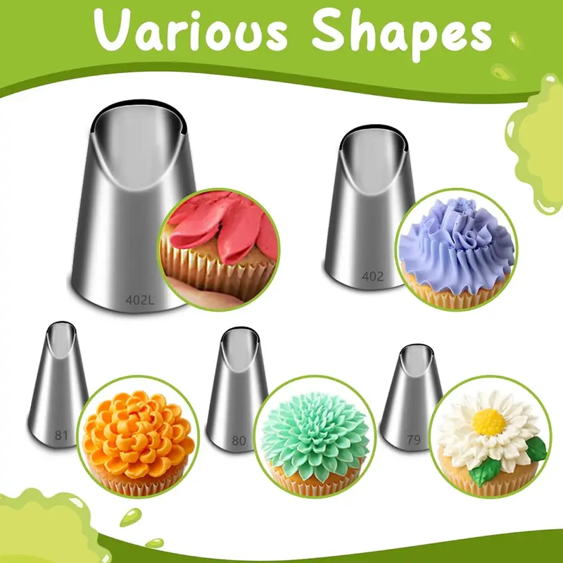 5PCS Stainless Steel Piping No - Kitchen Gadgets Deals recension och pris