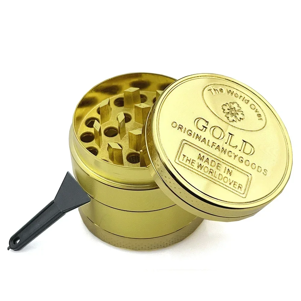 Herb Grinder 3/4 Parts Zinc Al - Kitchen Gadgets Gold recension och pris