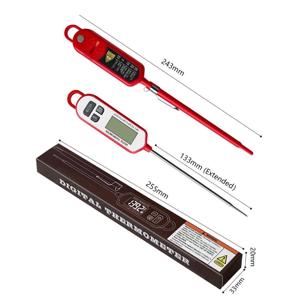 Digital Meat Thermometer  Inst - Instant Read Thermometer recension och pris
