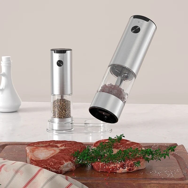 Electric Automatic Mill Pepper - Kitchen Gadgets Electronic recension och pris