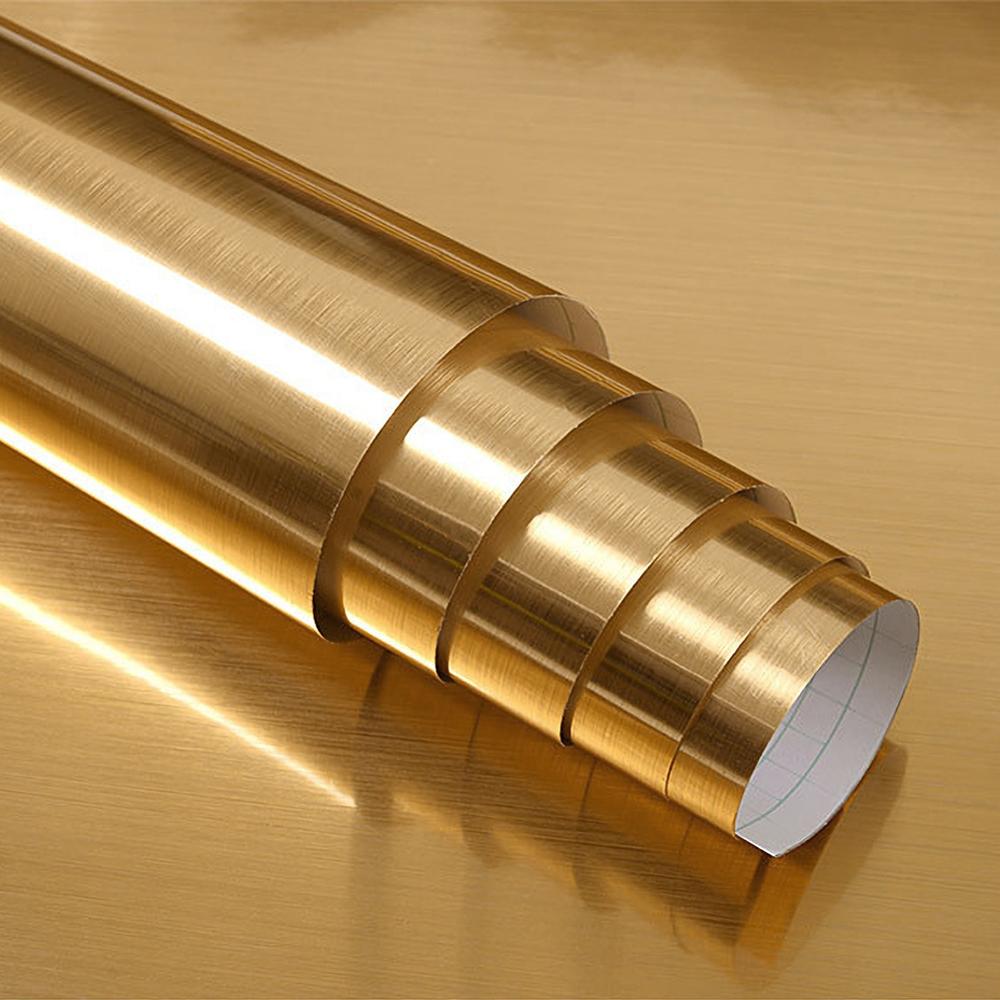 PVC Metal Brushed Gold Silver  - Kitchen Gadgets Gold recension och pris