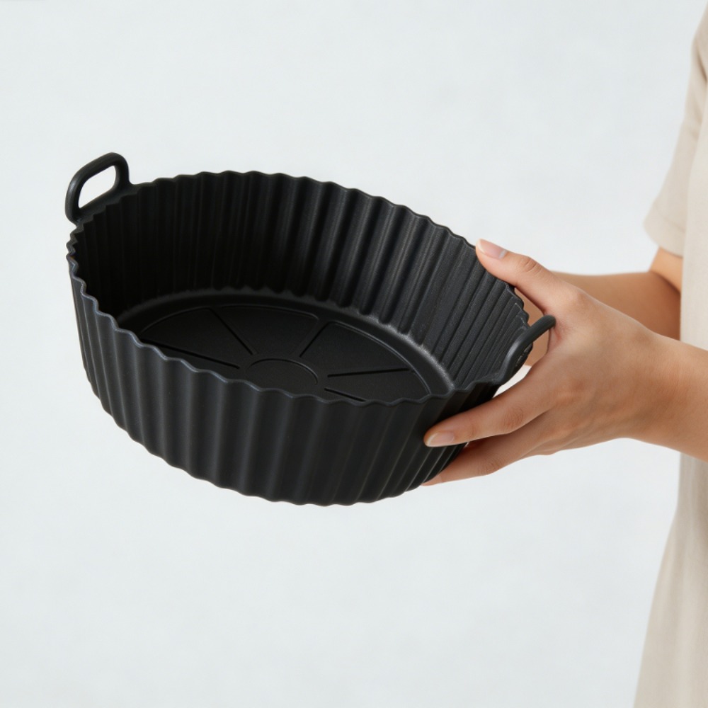 Round Silicone Air Fryer Liner - Silicone Baking Mat recension och pris