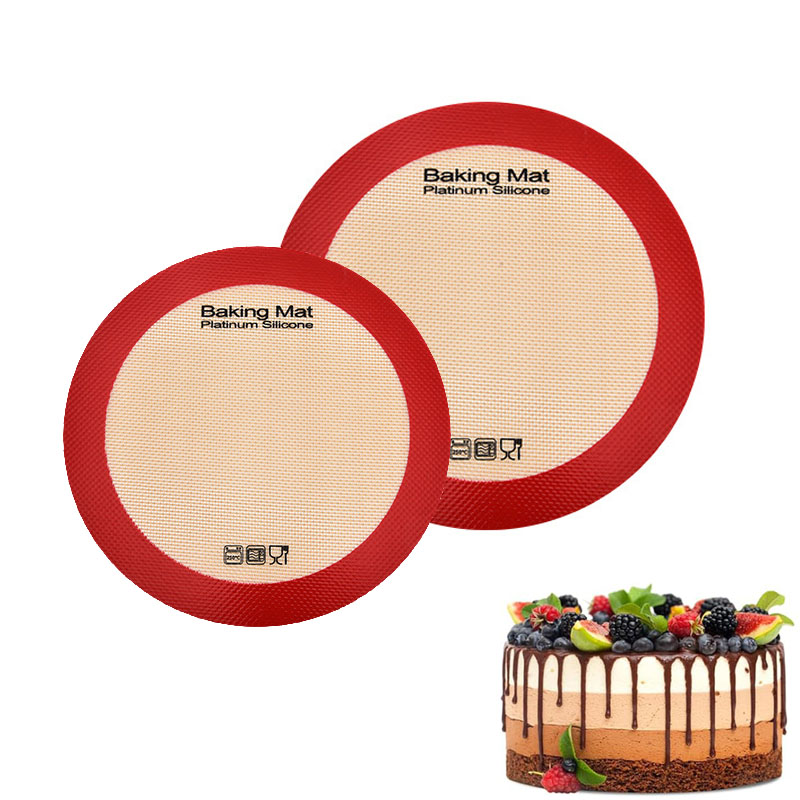 Round Silicone Baking Mat,Non- - Silicone Baking Mat recension och pris