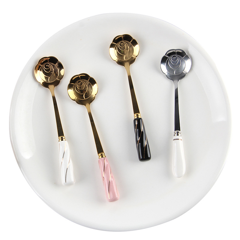 Tableware Coffee Stirring Spoo - Kitchen Gadgets Gold recension och pris