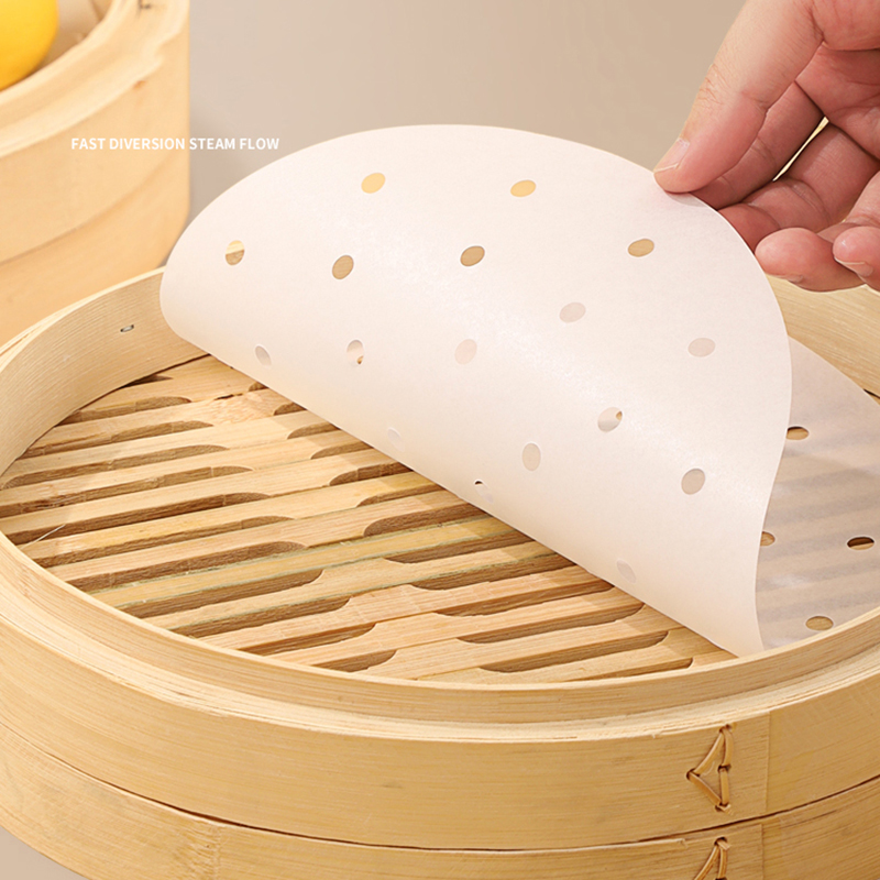 50pcs Bamboo Steamer Papers Di - Kitchen Gadgets Air Fryer recension och pris
