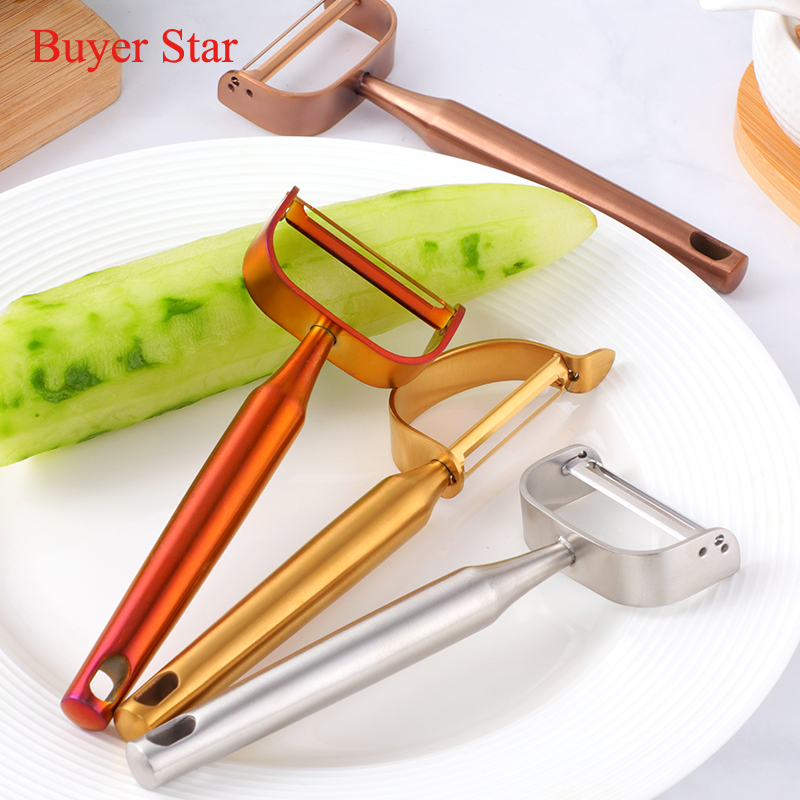 New Gold Fruit Peeler Stainles - Kitchen Gadgets Gold recension och pris