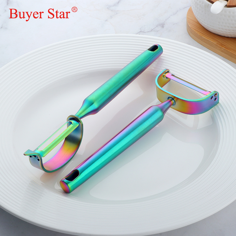 New Gold Fruit Peeler Stainles - Kitchen Gadgets Gold recension och pris
