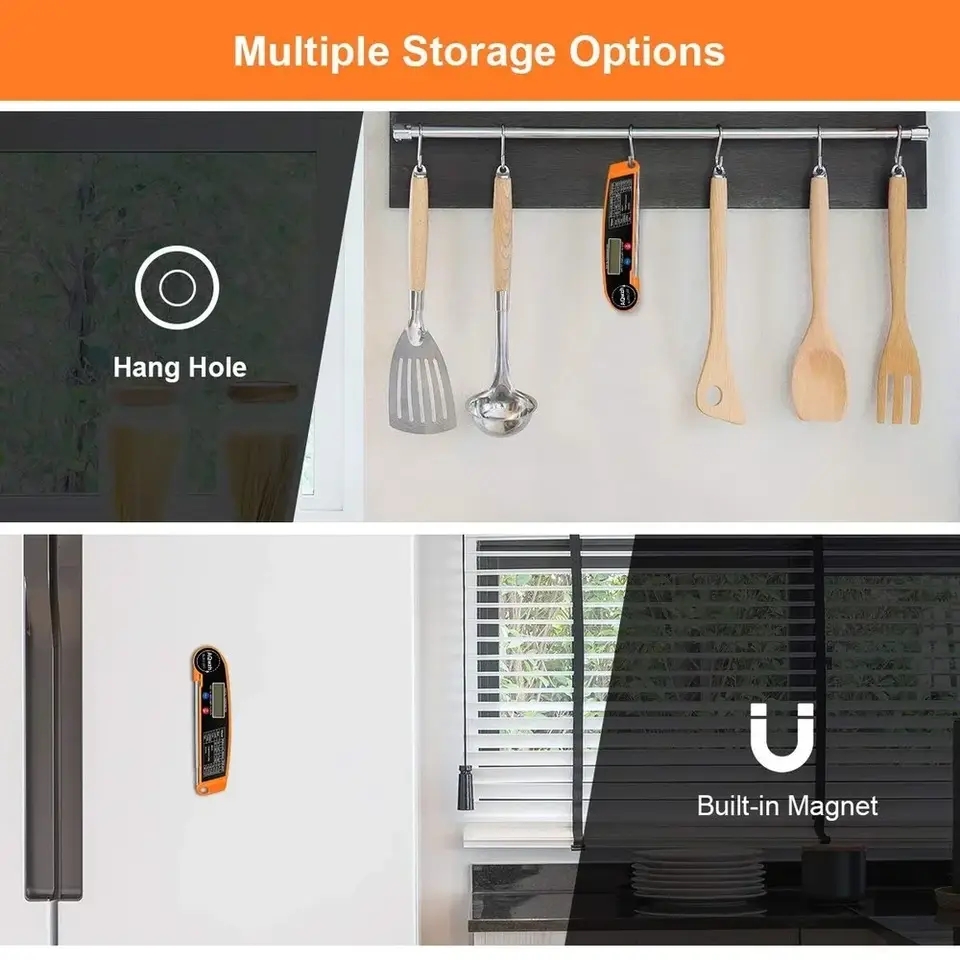 Waterproof Digital Kitchen Foo - Instant Read Thermometer recension och pris