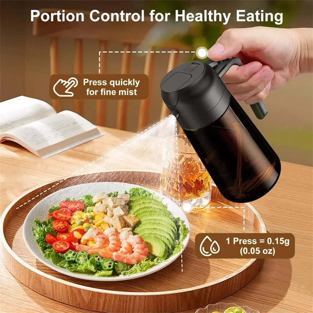 2026 2-in-1 Glass Oil Dispense - Kitchen Gadgets Air Fryer recension och pris