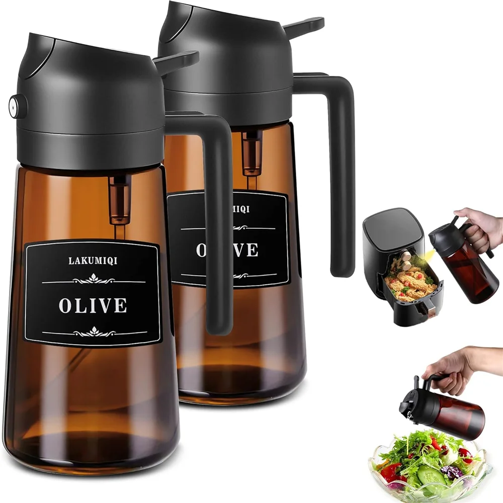 2026 2-in-1 Glass Oil Dispense - Kitchen Gadgets Air Fryer recension och pris