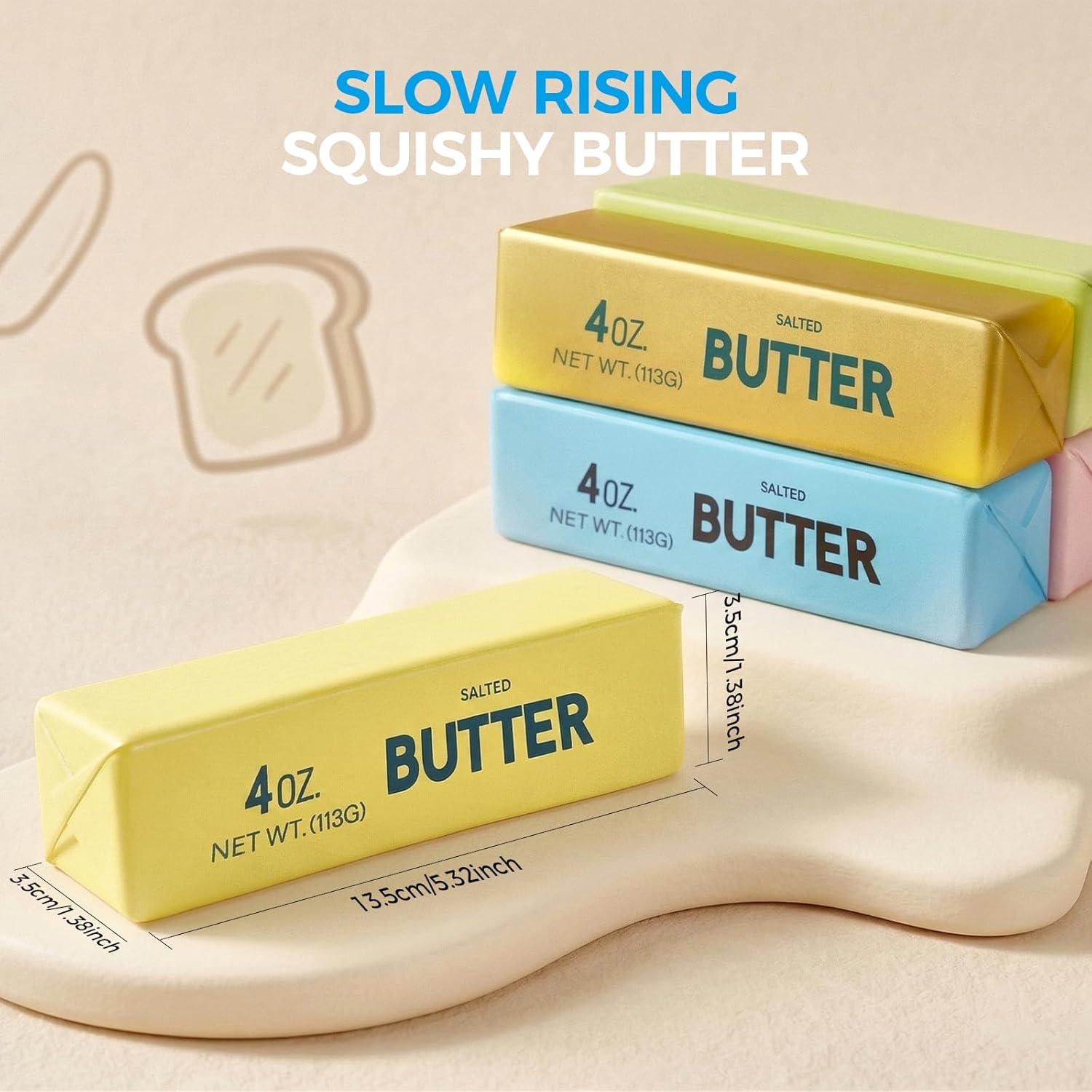New Soft Slow Rebound Butter S - Kitchen Gadgets Deals recension och pris