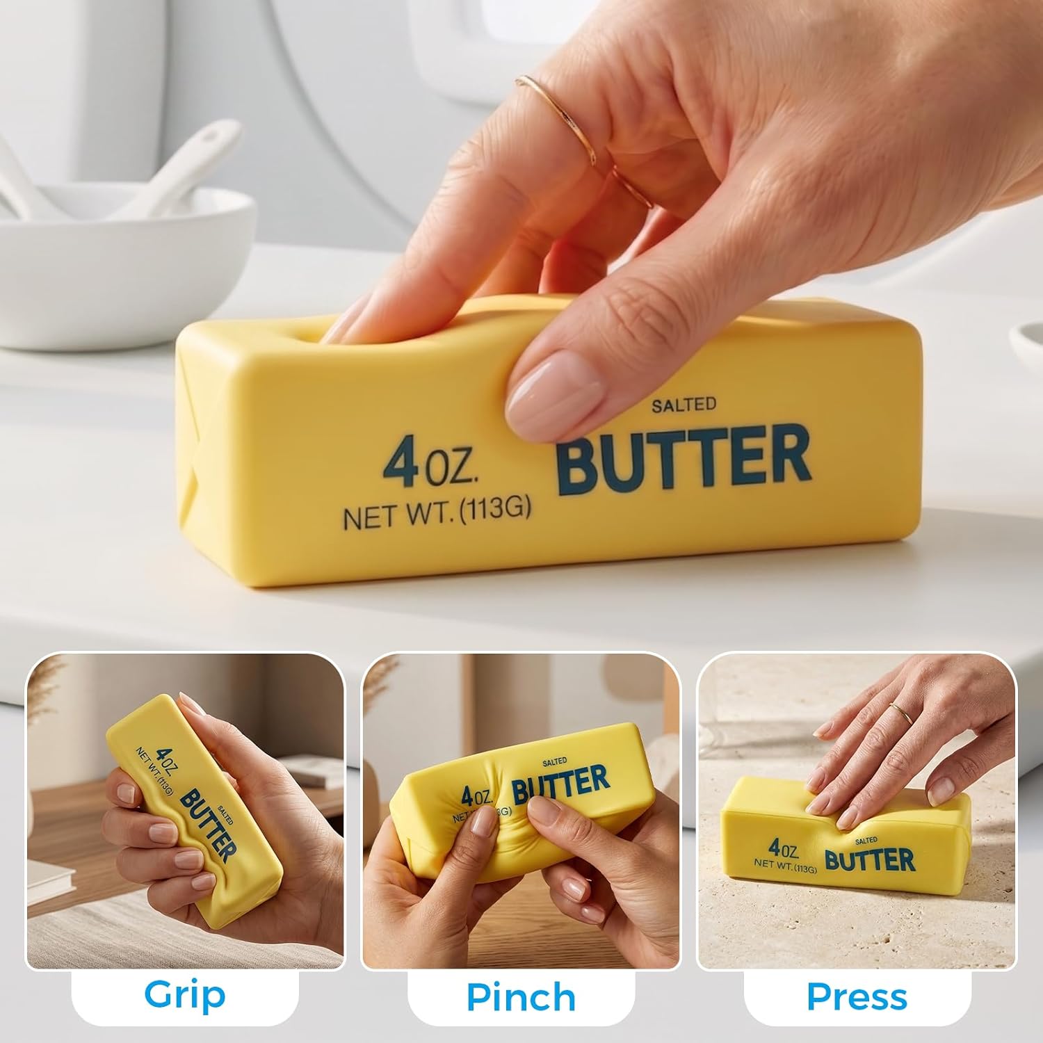 New Soft Slow Rebound Butter S - Kitchen Gadgets Deals recension och pris