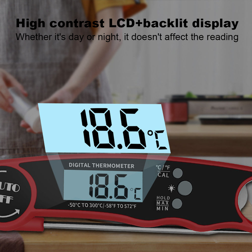 Meat Thermometer Digital – Ins - Instant Read Thermometer recension och pris