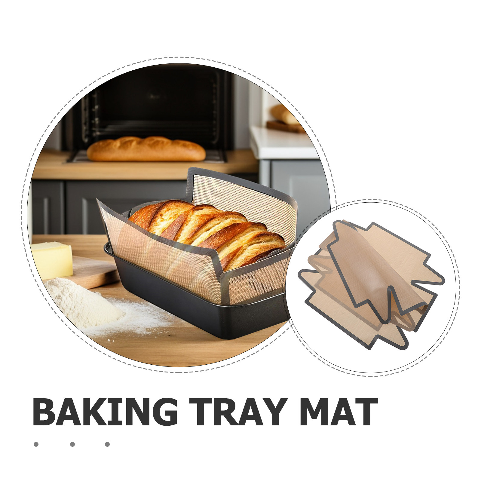 2Pcs Silicone Baking Mats Reus - Silicone Baking Mat recension och pris