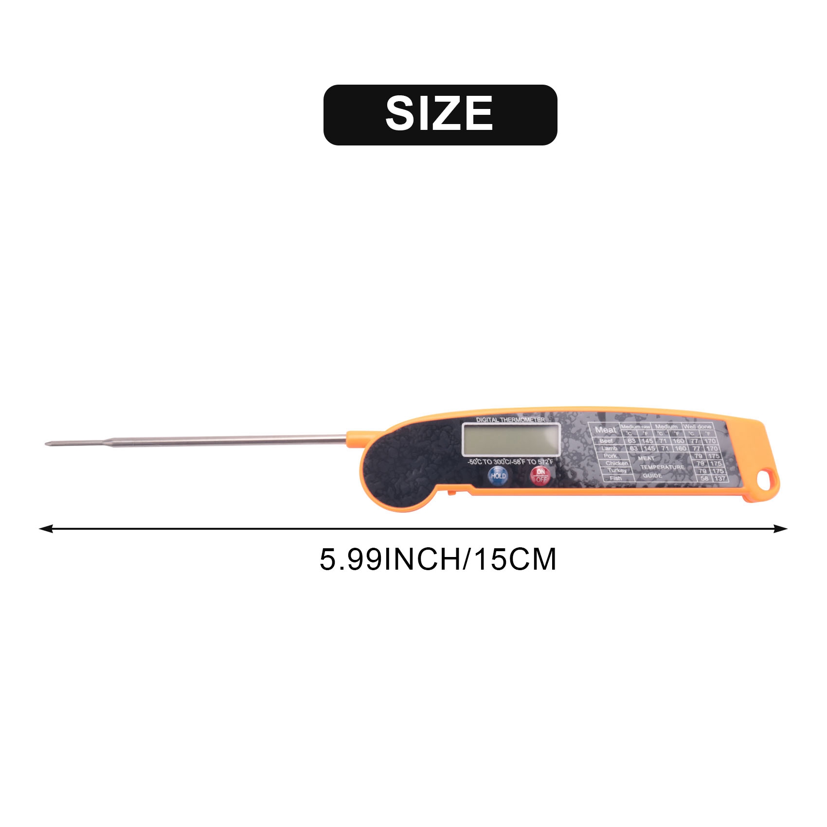 Digital Instant Read Meat Ther - Instant Read Thermometer recension och pris