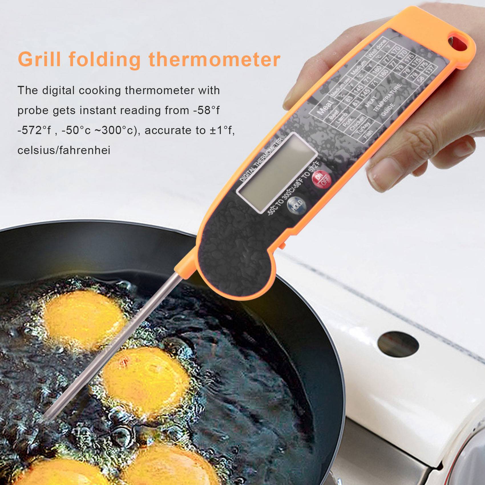Digital Instant Read Meat Ther - Instant Read Thermometer recension och pris