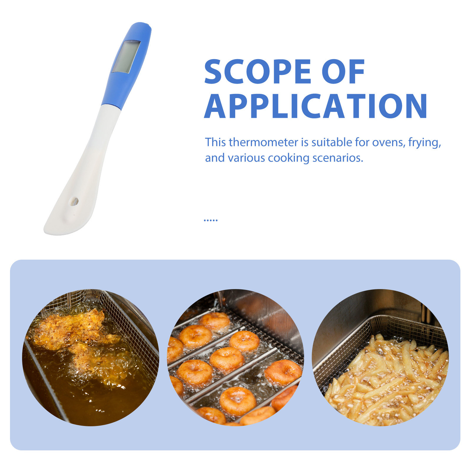 Digital Silicone Spatula Therm - Instant Read Thermometer recension och pris