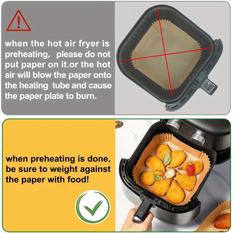 Air Fryer Paper Liners Disposa - Kitchen Gadgets Air Fryer recension och pris