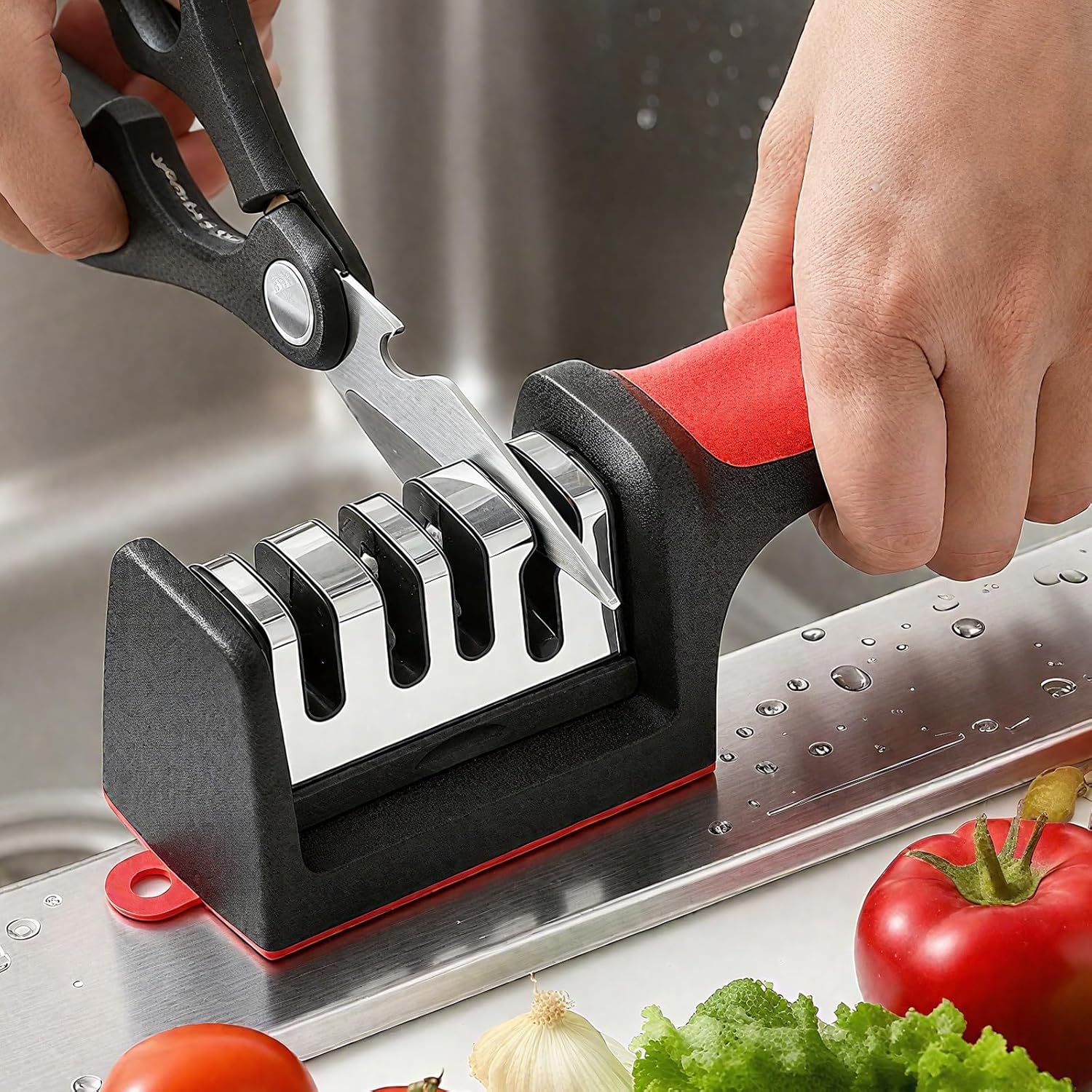 1 Pack Multi-Functional Knife  - Knife Sharpener recension och pris