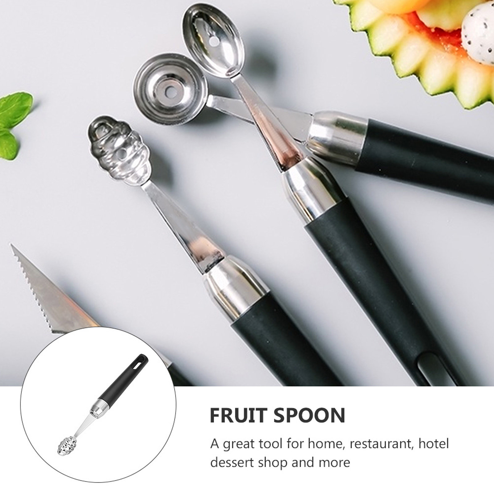 1Pcs Stainless Steel Fruit Sco - Kitchen Gadgets Kitchen recension och pris