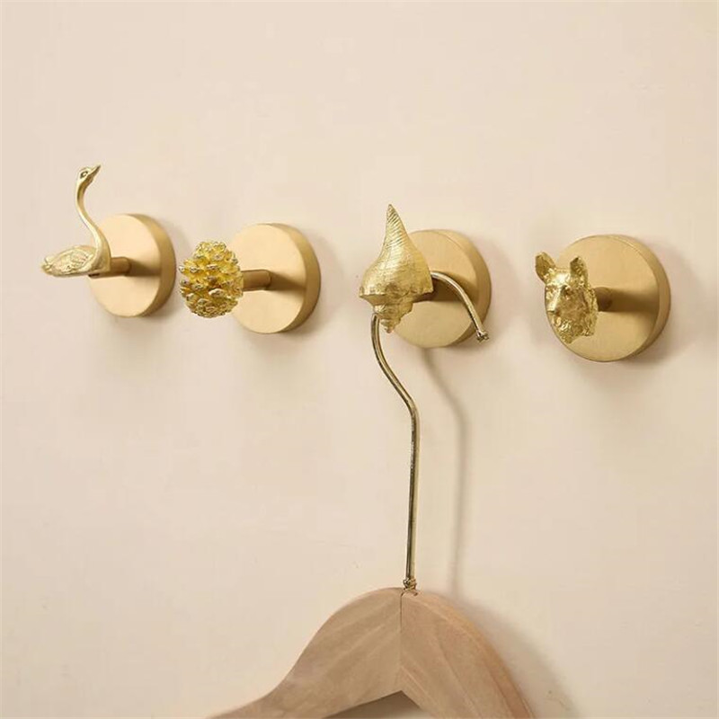 No Drilling Wall Mount Hook Br - Kitchen Gadgets Gold recension och pris