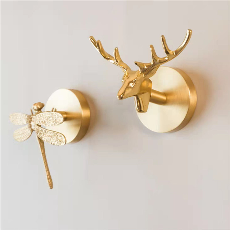 No Drilling Wall Mount Hook Br - Kitchen Gadgets Gold recension och pris