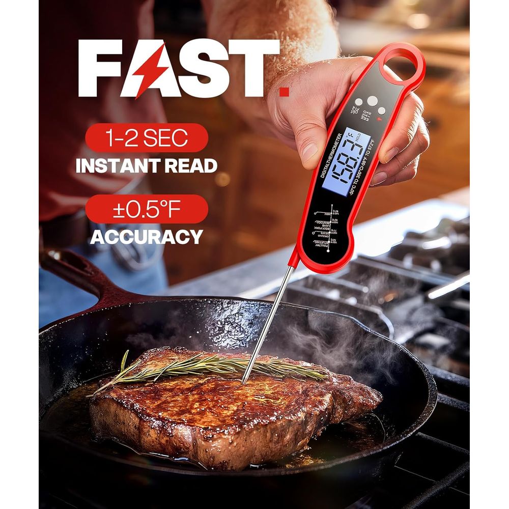 Digital Meat Thermometer for G - Kitchen Gadgets Air Fryer recension och pris